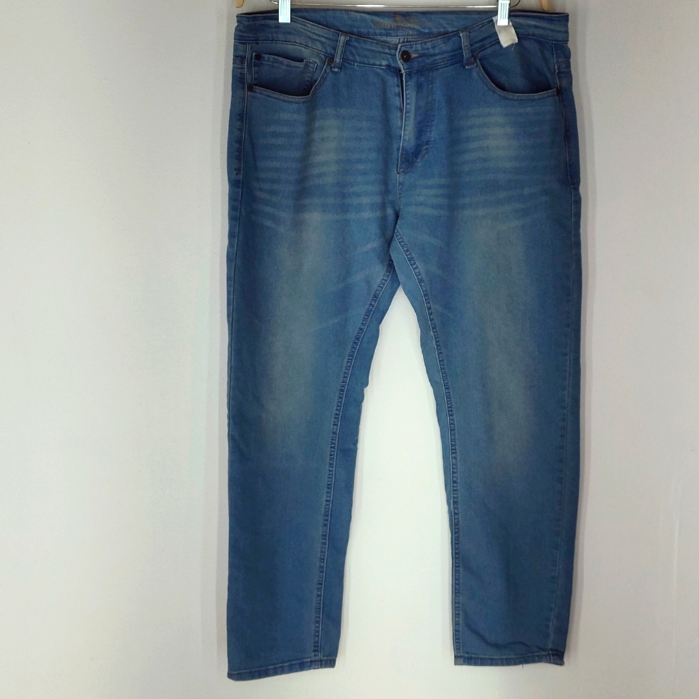 SMITH MILLS MENS DENIM STRAIGHT JEANS SZ 34*30